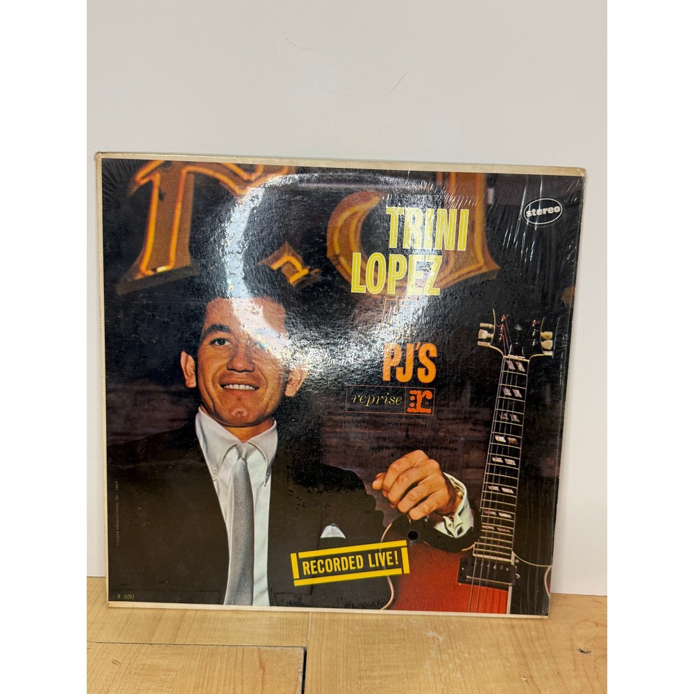 Trini Lopez At PJ's Vinyl LP Record Reprise R-6093 Recorded Live 1963 La Bamba